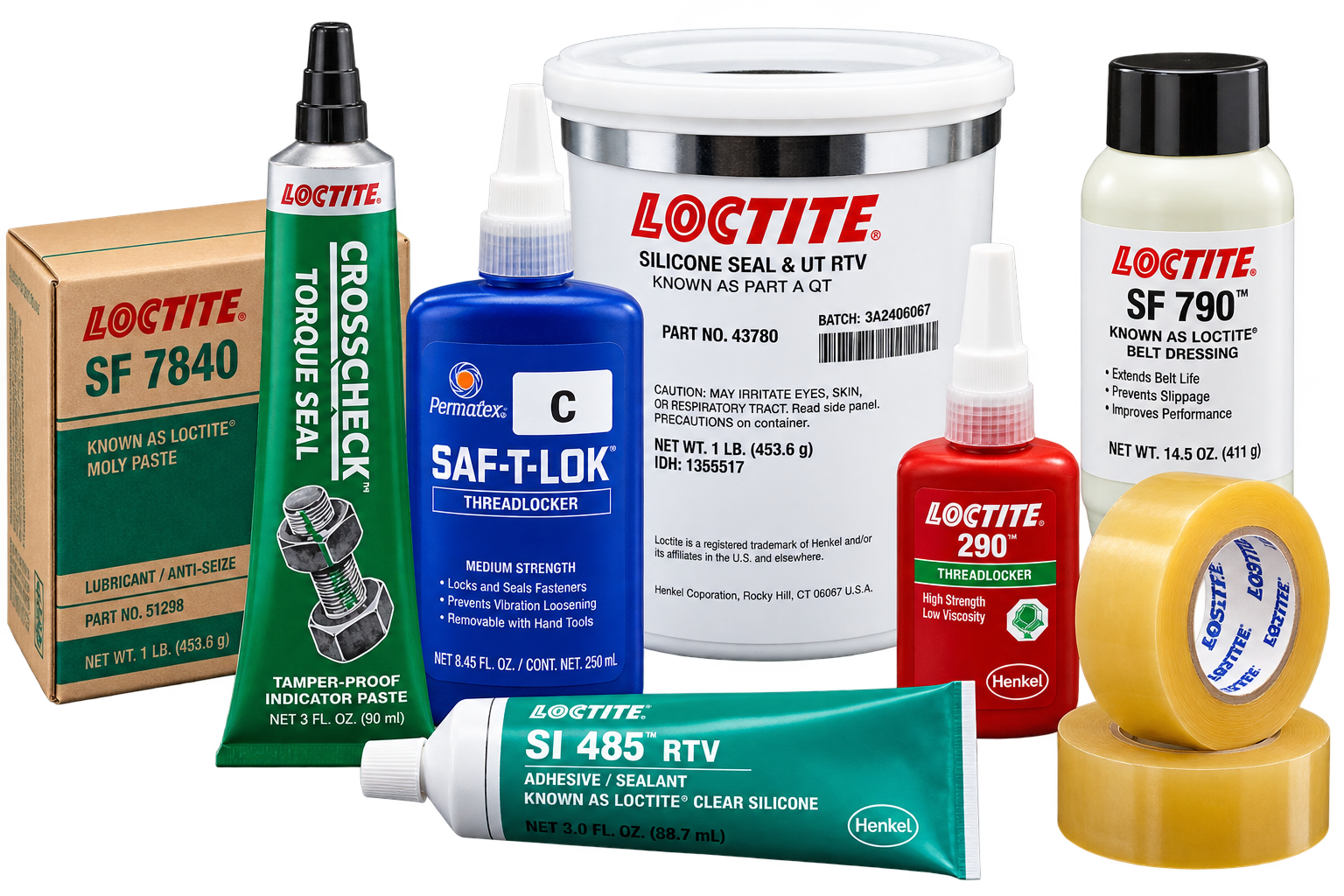 Consumables aviation parts